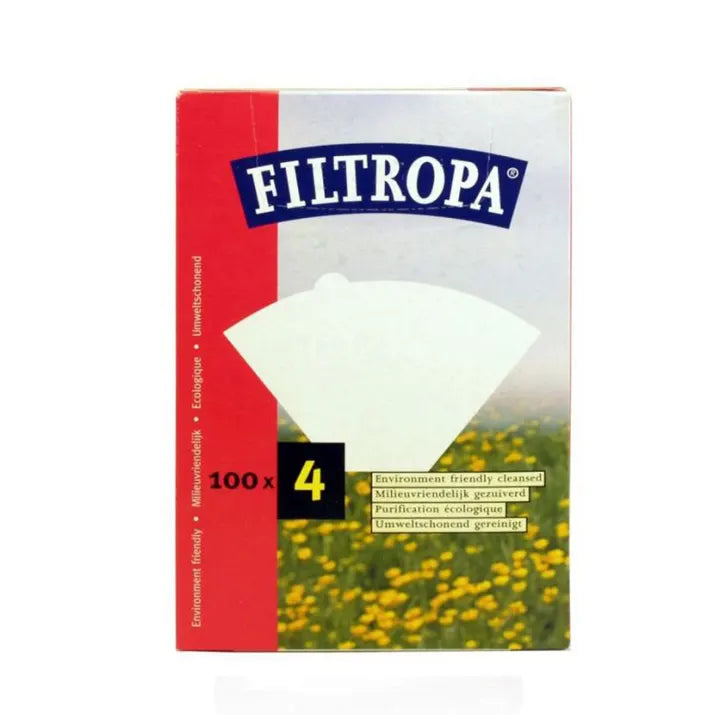 Filtropa Coffee Filter Papers Size 4 100 Pack Ariosa Coffee