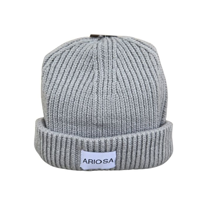 grey ariosa beanie