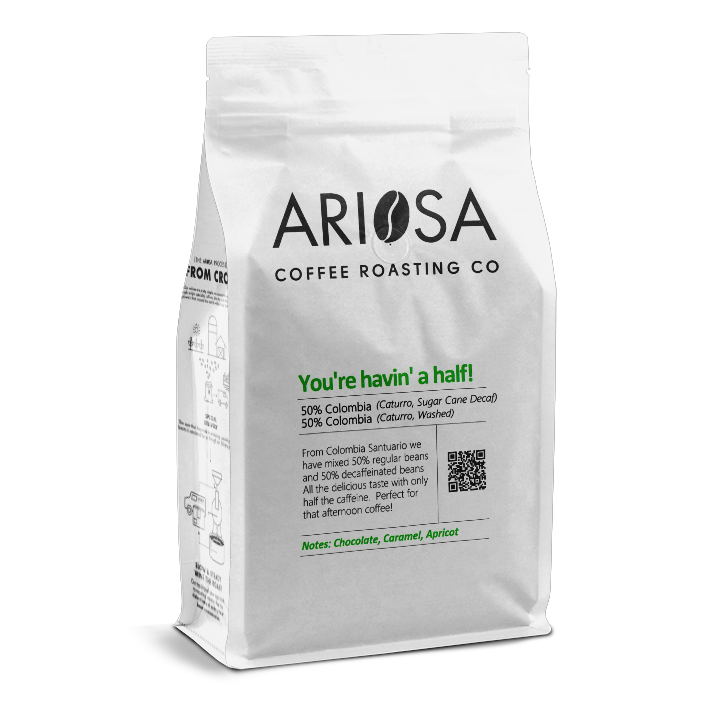 Ariosa Coffee Half caffine free