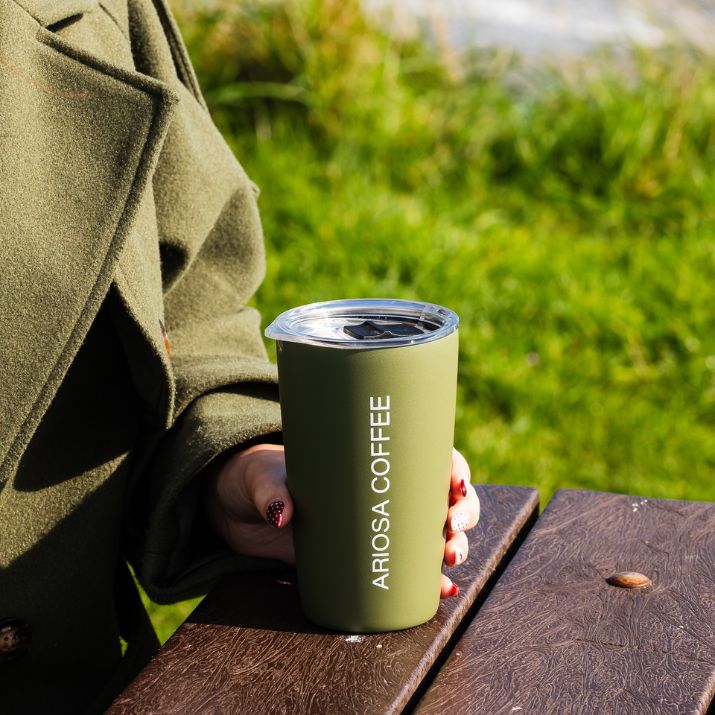 green coffee cup 12oz