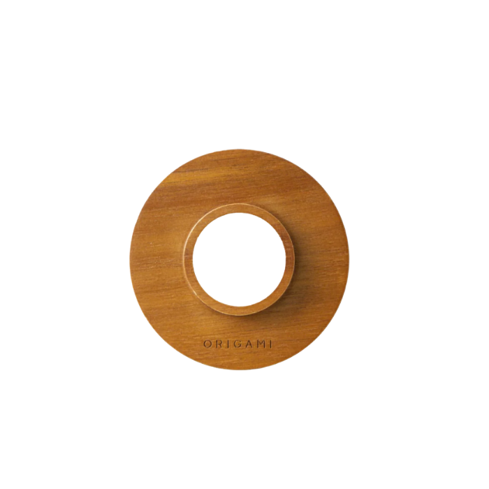 Origami Wooden Dripper Ring
