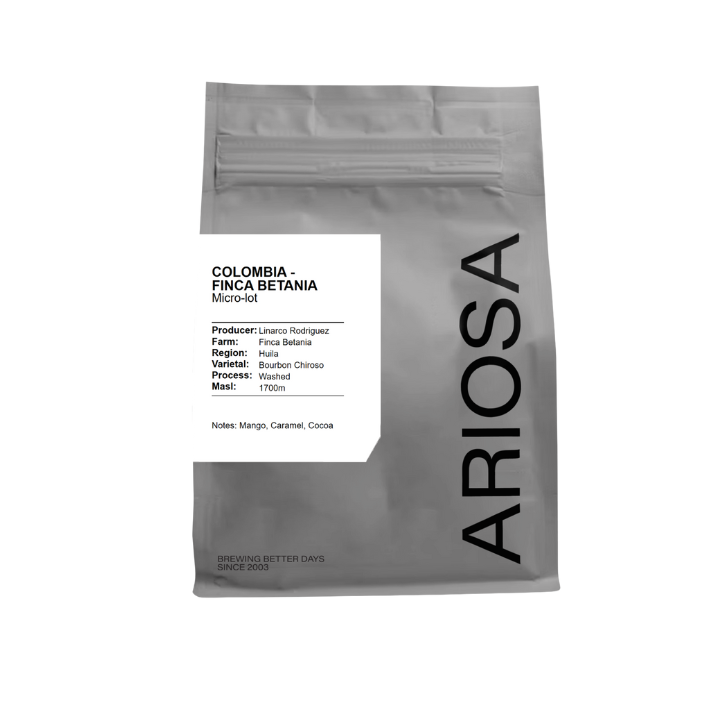 Colombia Finca Betania Coffee benas